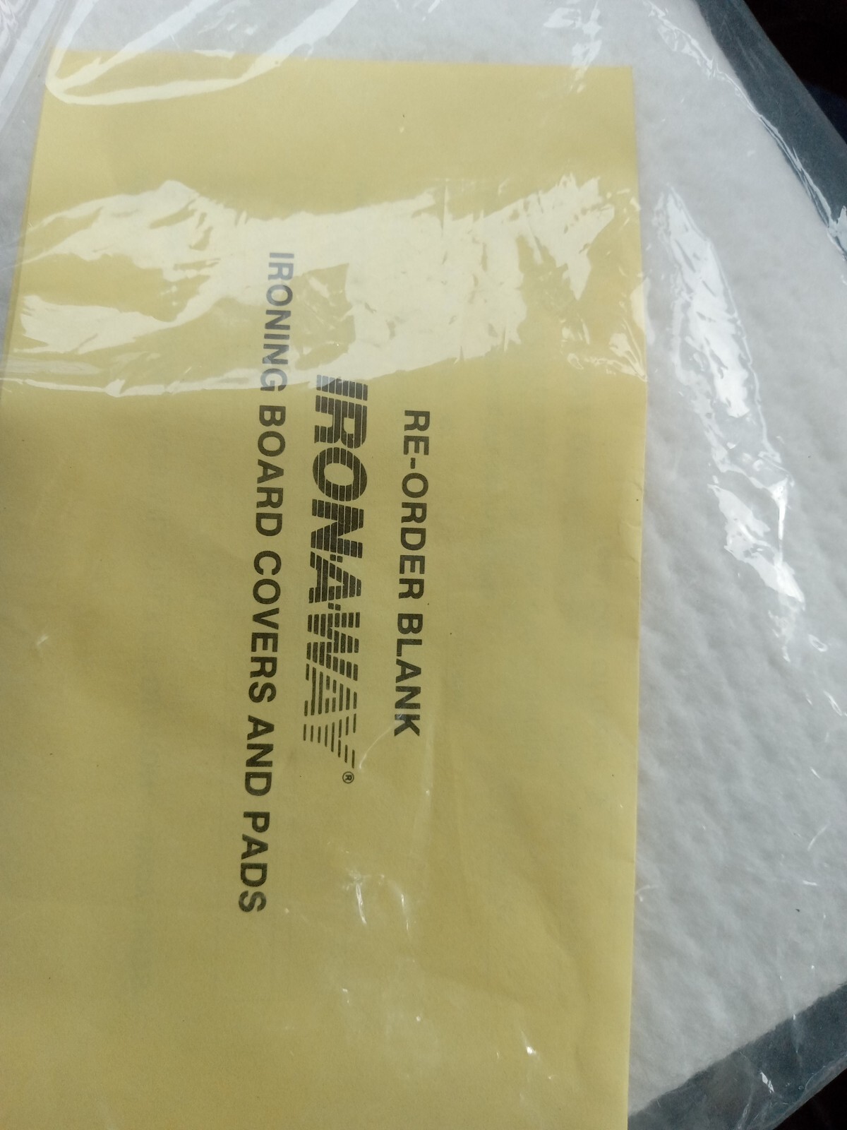 Iron-A-Way  Ironing Board Cover & Pad Center  Replacement NEW 