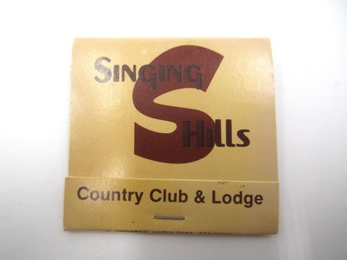 SINGING HILLS COUNTRY CLUB VINTAGE MATCHBOOK - 第 1/3 張圖片