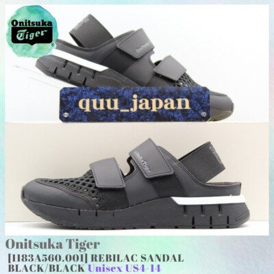 Onitsuka Tiger REBILAC SANDAL 1183A560 BLACK BLACK Unisex US4-14 NEW