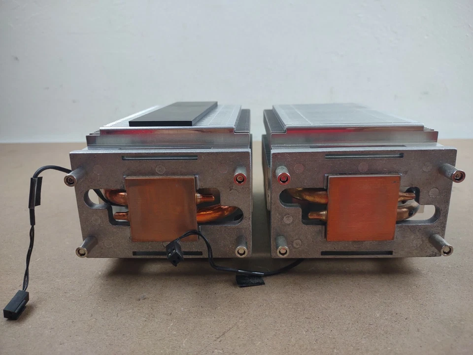 LOT 2 Apple Mac Pro MA356LL/A CPU Heatsink w/ Sensor A1186 593-0601-B A1186 - Image 4 of 4