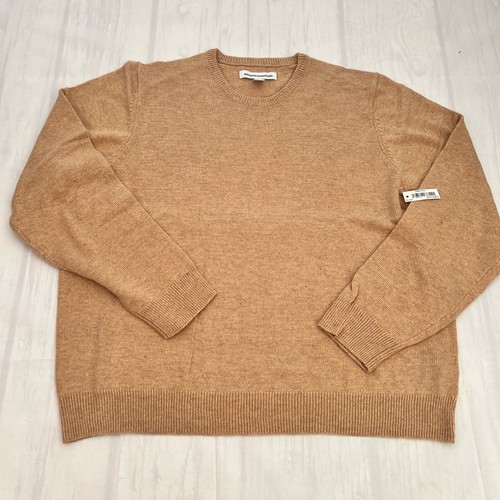Amazon Essentials Men's Midweight Crewneck Sweater Camel size 2XL - Picture 4 of 12
