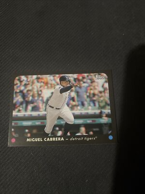 2023 Topps Archives 1954 3D #TZ3D-8 Miguel Cabrera Detroit Tigers