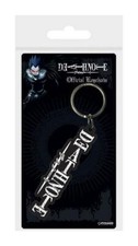 Image of Death Note Rubber Keychain Logo 7 cm 38877C