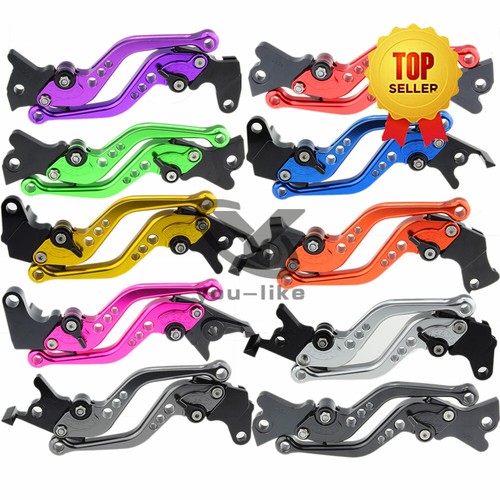CNC Short/Long Clutch Brake Levers for YZF R6 2005-2016 R1 2004-2008 2005 2006 - Picture 3 of 16