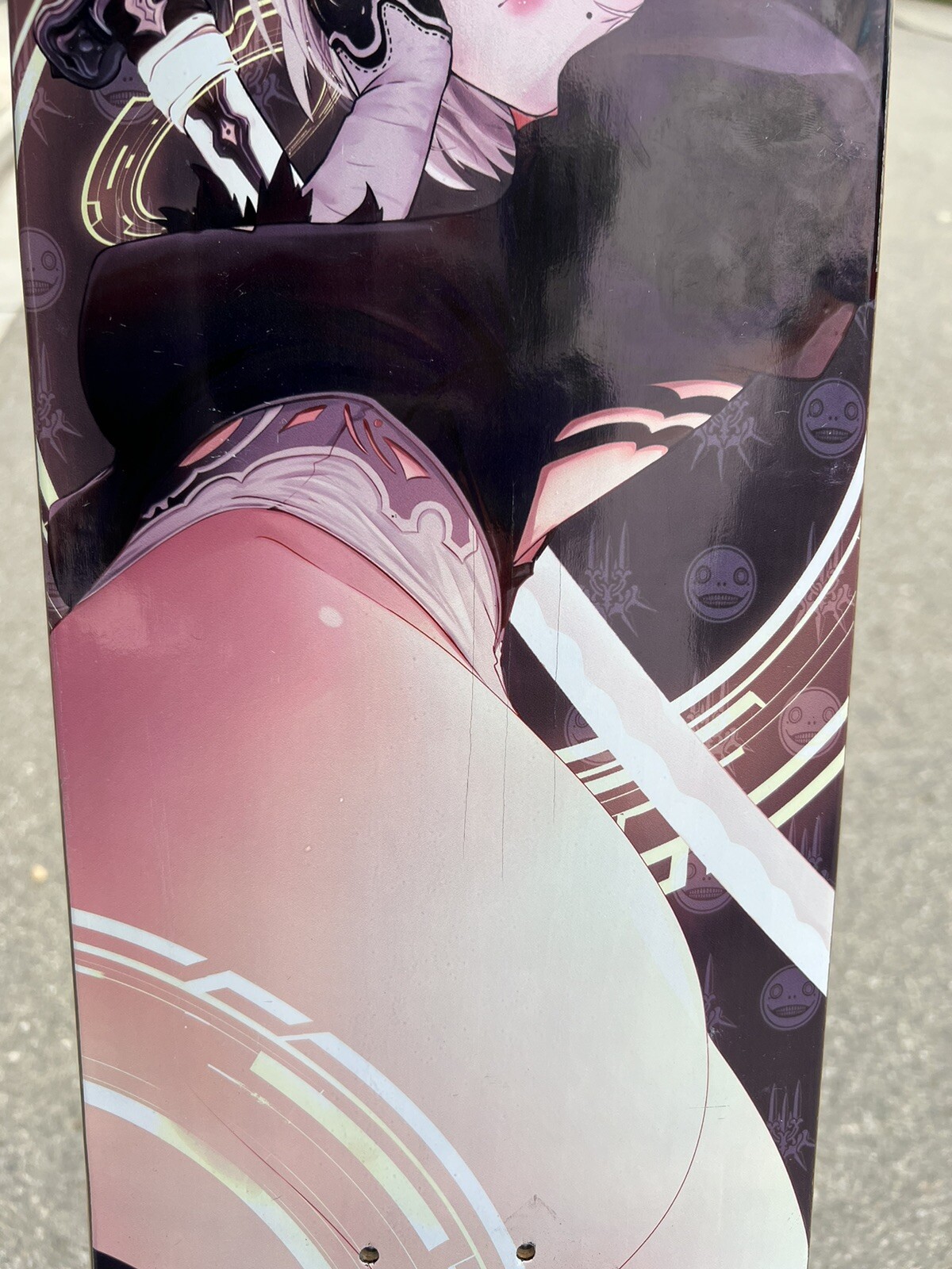 Lewd Skate Zero Two Anime Waifu Skateboard Deck, 7-Layer Canadian