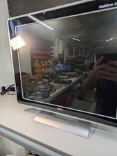 NEC MultiSync LCD1765 Computer Monitor 17" with Stand VTG Silver NO CORD 