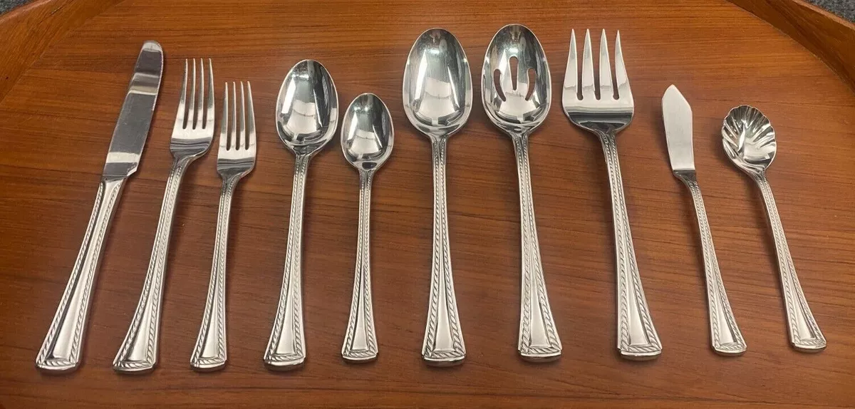 Hampton Silversmiths DAZZLE Glossy Stainless Flatware CHOICE
