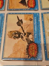 1977 star wars card trading collectible 20th century fox card #21 The Tusken