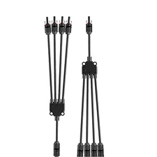 Solar Y Branch Connectors Extra Long Solar Panel Parallel Connectors Solar Cable