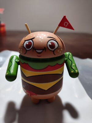 Android Mini Collectible Series 4 By Scott Tolleson 3  Hamburger Pre-owned 