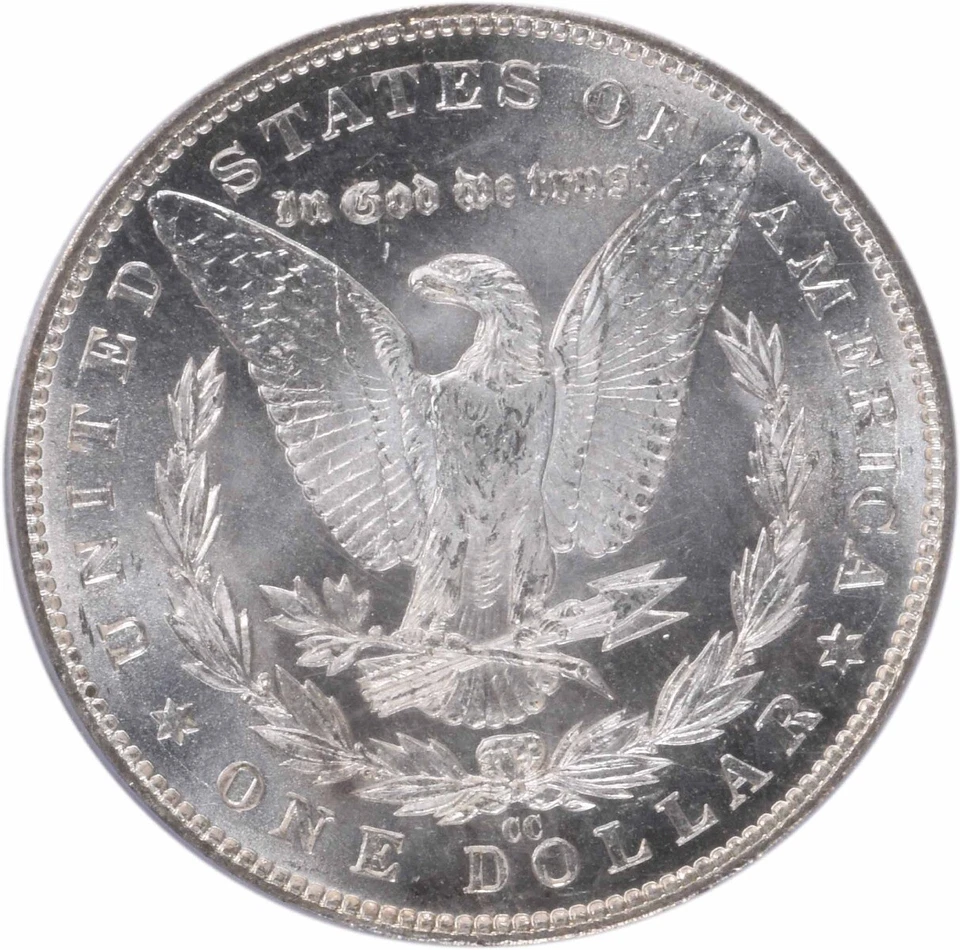1890-CC Morgan Silver Dollar MS64 PCGS (CAC) - Image 4 of 4