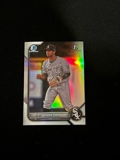 2022 Bowman Chrome Draft Jordan Sprinkle  Refractor Chicago White Sox 1st