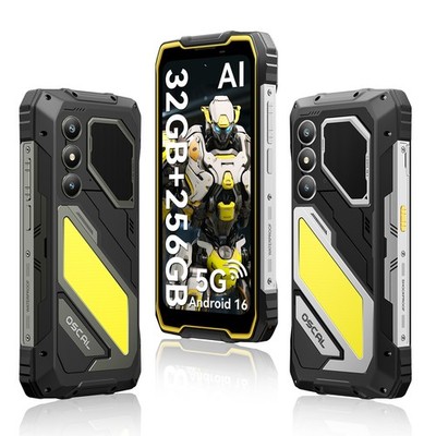 Blackview OSCAL PILOT 5 5G AI Outdoor Smartphone 32GB+256GB Android 16 Handy NFC