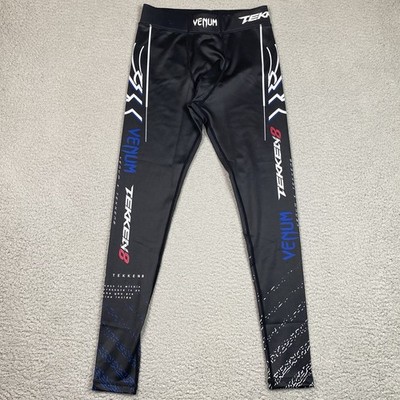 Venum x Tekken 8 Pants Men's Size S Compression Spats Leggings Stretch MMA BJJ