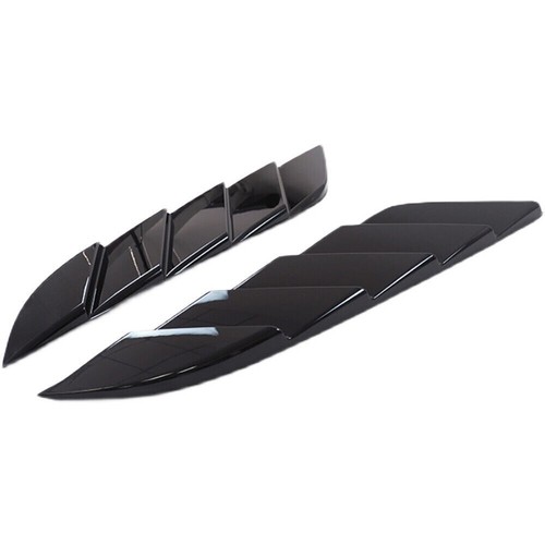 2PCS Front Hood Vent Fits For Land Rover Defender 90 110 130 2020-2026 Glossy - Afbeelding 2 van 9