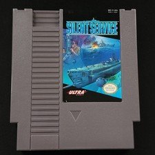 Silent Service (Nintendo Entertainment System NES) Tested & Authentic