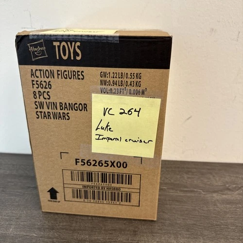 STAR WARS TVC VINTAGE CASE of 8: - VC264 LUKE IMPERIAL CRUISER SEALED