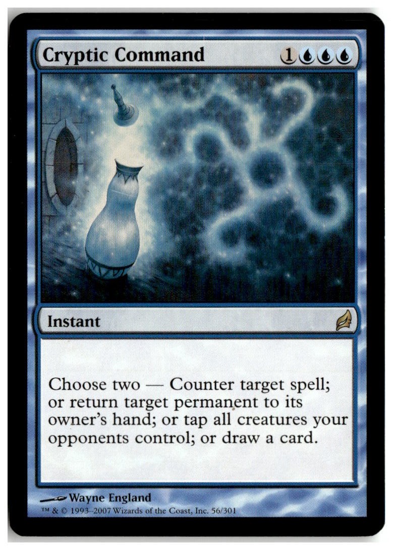 MTG Cryptic Command - Lorwyn Moderately Played English