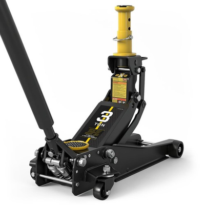 #ad YELLOW JACKET Foldable Floor Jack 3 Ton Low and High Professional Service Jack. $269.09