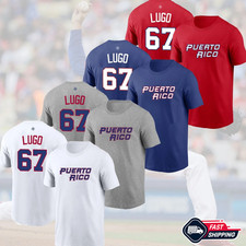 US STOCK - Seth Lugo #67 Puerto Rico 2026 World Baseball Classic Name & Number