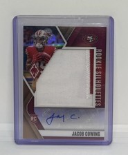 2024 Panini Phoenix #RS-JCG Jacob Cowing Rookie Silhouettes Bronze RPA /33 Auto