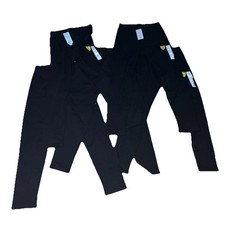 Cat  Jack Girls 6 Pairs Leggings - Stretch Pull-On Legging -black Size XL NEW