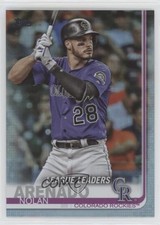 2019 Topps League Leaders Rainbow Foil Nolan Arenado #70 0ha3