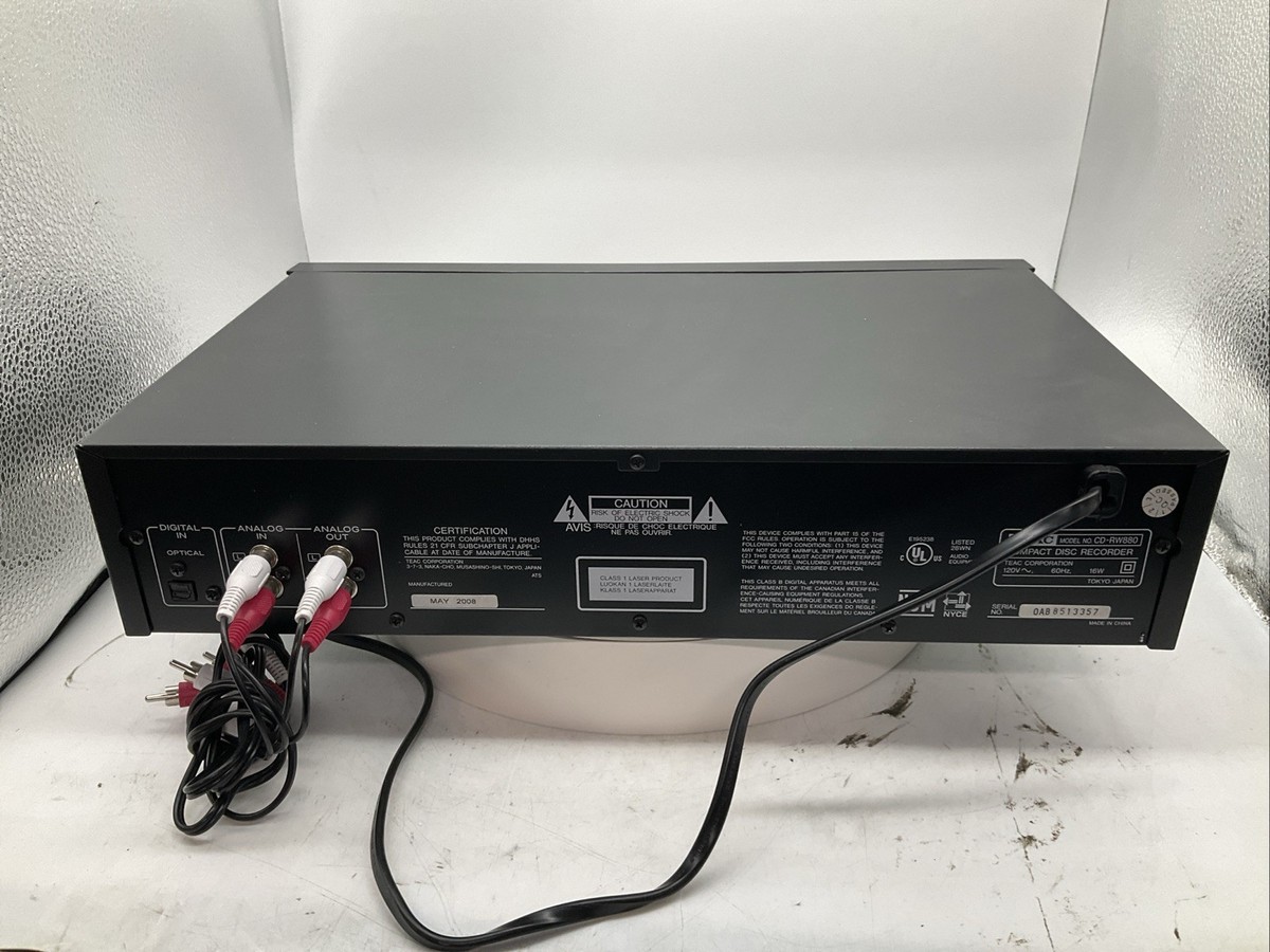 Teac CD-RW880 CD Recorder for sale online | eBay