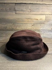 Kangol Brown  Bamboo Lindale Mowbray Men's Hat Cap Sz XL