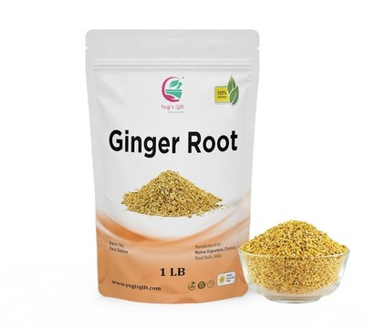 Dried Ginger Root 1 LB 16 Oz| Cut and Sifted Dried Ginger Pieces | As Spicy a...