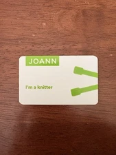 JoAnn "I'm A Knitter" Name Tag