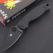 Tactical Black G10 Handle High Carbon Stainless Steel Pocket Fold Outdoor Knife
