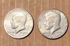 1976 P&D Kennedy Bicentennial Half Dollar -Nice-Two Coins Set