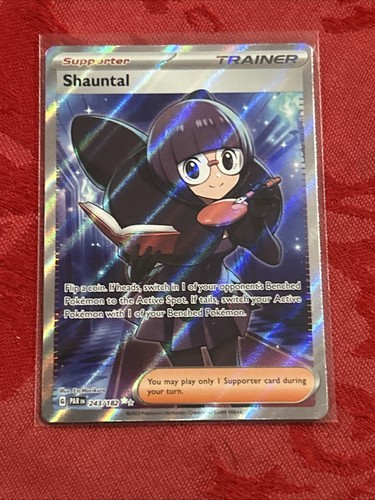 Pokemon - Shauntal - 243/182 - SV04: Paradox Rift (PAR) Ultra Rare - Picture 6 of 7