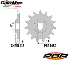 PIGNONE TRASMISSIONE Z 11 PASSO 415 CICLOMOTORI ATALA CALIFFO PBR 14801118NC