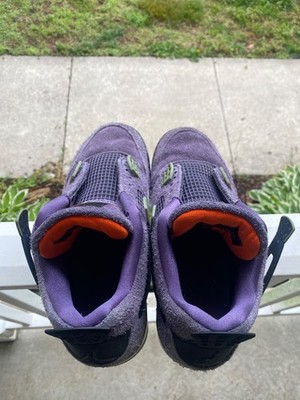 Size 9.5 - Jordan 4 Retro Mid Canyon Purple W