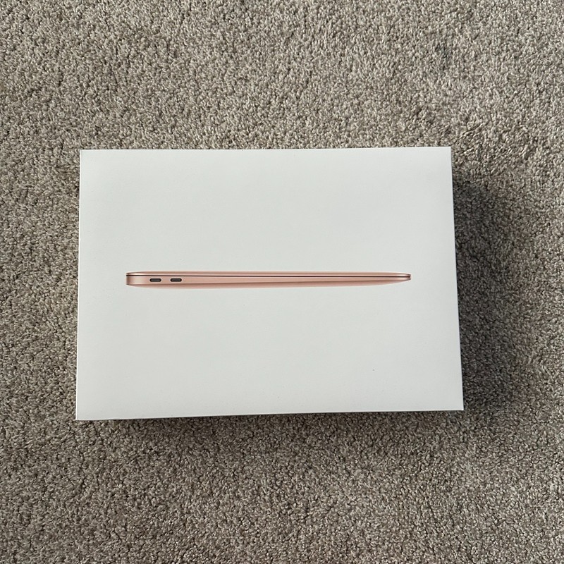 MacBook Air 13-Inch Rose Gold Laptop 8GB Memory 256GB SSD A2337 *EMPTY BOX ONLY*