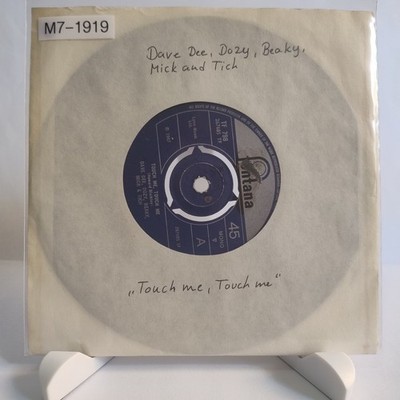 Dave Dee   Touch Me, Touch Me, 7'' Vinyl (F/NC), Fontana, M7-1919