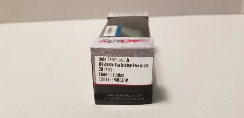 Dale Earnhardt Jr.#88 2017 Chevy SS "Mountain Dew Talladega Race Version" 1/64 - Image 4 of 4