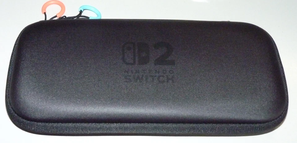 ORIGINAL NINTENDO SWITCH 2 TASCHE SCHWARZ Case Schutztasche Carrying Hülle - Bild 1 von 1