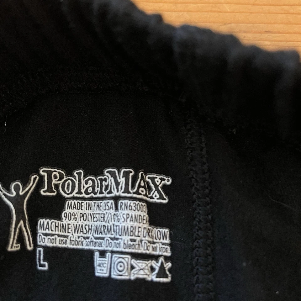 Pantalones Polarmax Capa Base Térmica Juvenil Talla L Negros Usados Foto 3 de 3