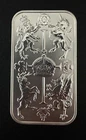 King Charles III Coronation 1oz Silver Bar - Royal Mint - Heraldic Beasts - Ltd