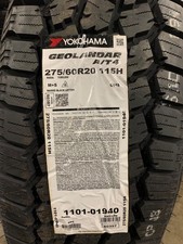 2 New 275 60 20 Yokohama Geolandar A/T4 All Terrain Tires