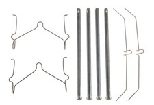 TRW Zubehörsatz Scheibenbremsbelag PFK549 für TOYOTA 90 LAND CRUISER 100 4WD 24V