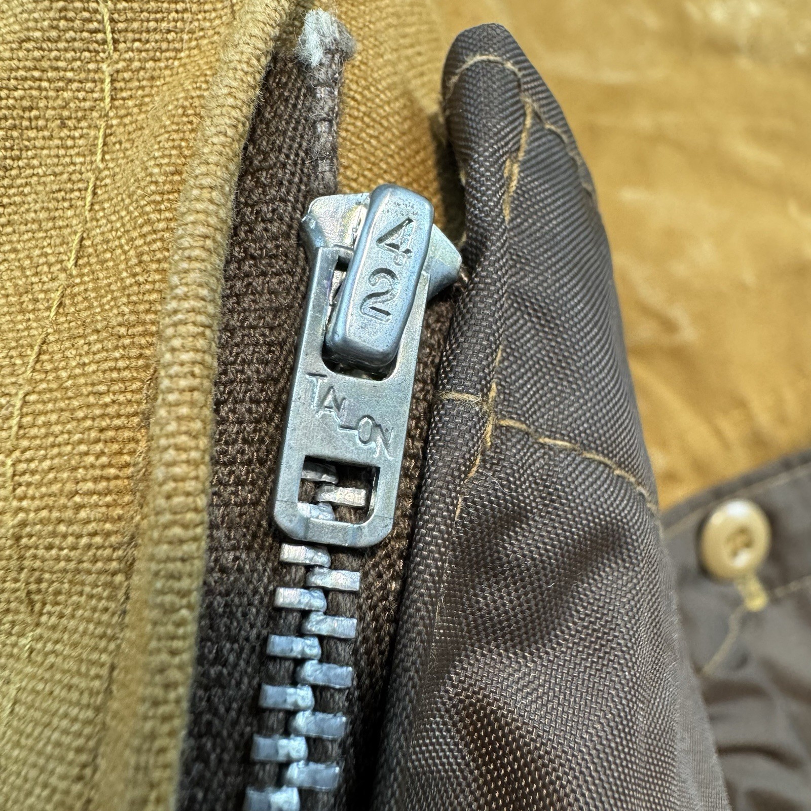 Vintage 60s Sport Bilt Canvas Hunting Jacket Old School Sportsman Padded Mens M thumbnail 10