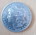 1881 o morgan silver dollar