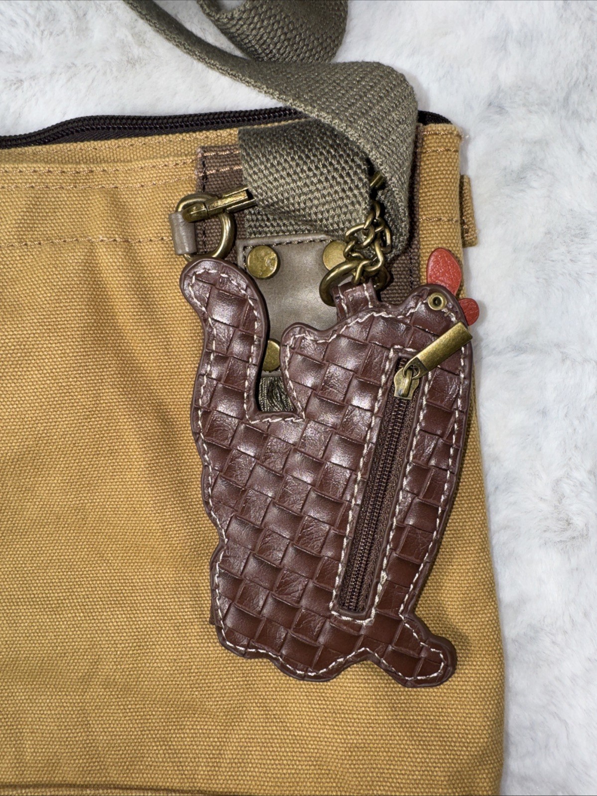 Chala Patch Crossbody Handbag Featuring Detachabl… - image 3