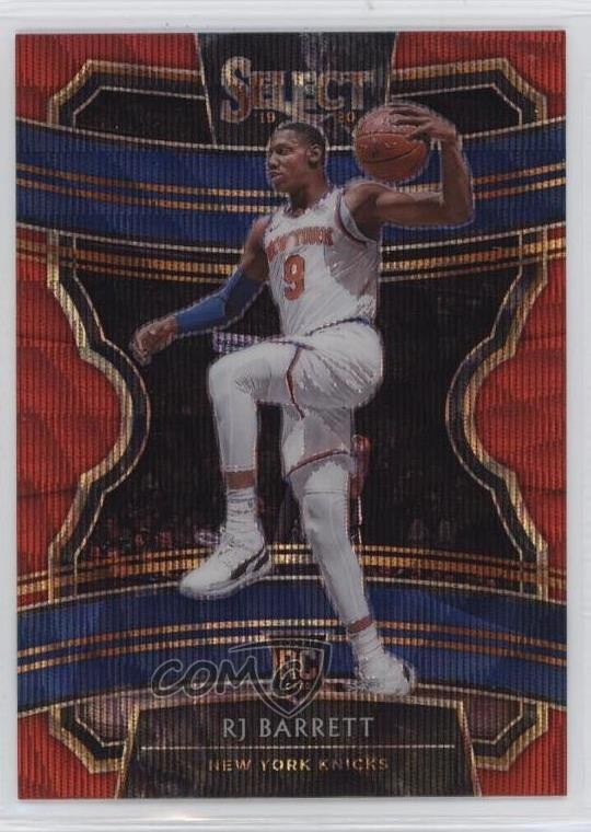 2019-20 Panini Select Concourse Tmall Red Wave Prizm RJ Barrett #21 4f5