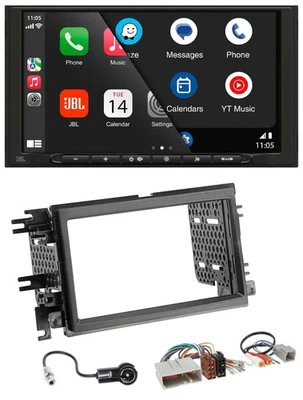JBL MP3 DAB Bluetooth USB 2DIN Autoradio für Ford Mustang F 150 04-09 - Bild 1 von 4