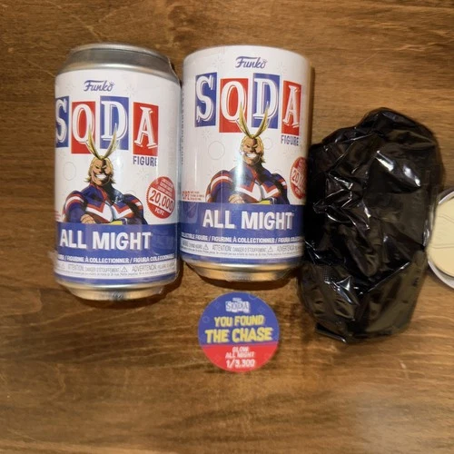 Funko Vinyl Soda: My Hero Academia - All Might (Chase) (Glows in the Dark)